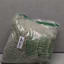 Smiry Luxury Chenille Bathroom Rugs 34x21, Extra Soft and Absorbent Shaggy Bath Mat, Machine Washable, Non-Slip Plush Carpet Runner for Tub, Shower, and Floor, Home Decor Accessories, Sage Green