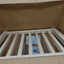 YOCAN Paint-Free Wood FreeStanding Pet Gate for Dogs,Wooden Dog Gates for Doorways, Stairs,The House, Dog Fences Indoor Puppy Gate-2 Panel H:23