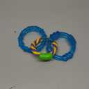 Petstages Dental Links Dog Chew Toy  Puppies & Adults, Strong Chewers, Multiple Textures & Rope, 8.5" x 4" x 1"