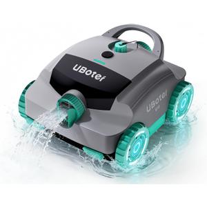 Pool Vacuum,UBoter E10 Cordless Robotic Pool Cleaner