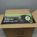 Flexzilla Retractable Enclosed Plastic Air Hose Reel, 3/8 in. x 50 ft., Heavy Duty, Lightweight, Hybrid, ZillaGreen - L8250FZ