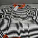 ZESICA Women's Fall Striped Sweaters Long Sleeve Crew Neck Shirts Color Block Lightweight Pullover Tops, Small