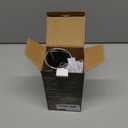 Maestri House Rechargeable Milk Frother with Stand, LunaFro Handheld Electric Foam Maker Waterproof Detachable Stainless Steel Whisk Drink Mixer Foamer for Lattes, Cappuccino (Black)