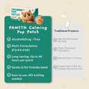 Calming Pop Patch for Cat Travel – Pheromone Diffuser for Cats Reduces Anxiety & Stress-Related Behaviors in Cats & Kittens, Long-Lasting, No Electricity Needed, More Convenient Than Sprays