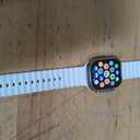 Apple Watch Ultra 2 [GPS + Cellular, 49mm] - Titanium Case With White Ocean Band, One Size 