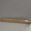 Persilux Free-Stop Cordless Window Blinds Light Filtering Roller Shades for Windows (Cream 34" W x 64" H) Natural Woven Fabric UV Protection Thermal Insulation Roller Blinds for Windows, Home, Door