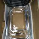 8-Piece Deep Glass Baking Dish Set with Plastic lids,Rectangular Glass Bakeware Set with Lids, Baking Pans for Lasagna, Leftovers, Cooking, Kitchen, Freezer-to-Oven and Dishwasher, Gray