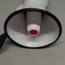 Megaphone Bullhorn | 30-Watt Bull Horn Speaker with Record & Play | Plus Voice Changer for Adults with Siren & Whistle | Blow Horn Loud Speaker with Bluetooth Connection