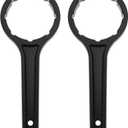 2Pcs 61mm Plastic Cap Wrench Openers Suitable for 5-10L Oil Drums and Water Buckets