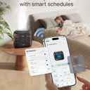 Dreo Smart Humidifiers for Bedroom, Top Fill 4L Supersized Cool Mist Humidifier with Nightlight, 32H Runtime, Touch/APP/Voice Control, 28 dB Quiet Ultrasonic Humidifiers for Large Room, Baby, Plants (Black)