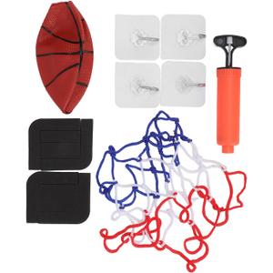 Indoor p Set, Wall Mounted p, Transparent Backboard with Bouncy, Includes and Inflator for Boys Girls Birthday