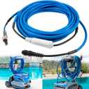 9995872-DIY Cable and Swivel Assy Fits for Dolphin DX4 DX6 Triton Edge Deluxe 5 DLX5 Apollo & Plus Discovery Prowler 820 & 830 DX4+S DX5+S Premier H50 Robotic Pool Cleaners 18M(60FT)