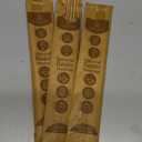 Ayurvedic Sandalwood Incense Sticks Natural - for Meditation Incense (24+ Smudge Sticks, 9 Inches) Thick Resin Natural Incense with Indian Sandalwood | Auspicious Spiritual Incense for Calming Self