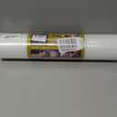 Shelf Liners for Kitchen Cabinets Refrigerator Liners Waterproof & Oil-Proof Kitchen Cupboard Liner Non-Slip Drawer Mats EVA Material Non Adhesive Fridge Liner for Shelves -Clear 17.5 x 393.7 Inches (Diagonal Pattern Clear)