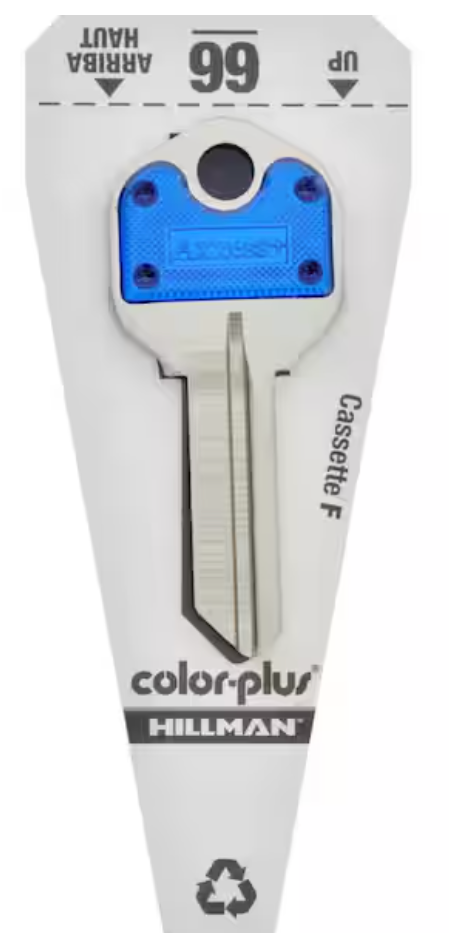 Hillman Color Plus House Key KW1 (66)
