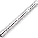 2.5 Inch DIY Stainless Steel Exhaust Muffler Straight Pipe, Tailpipe 2.5"ID to 2.5"OD Exhaust Extension Tube Tailpipe 22" Length Universal Fitment - 1PCS