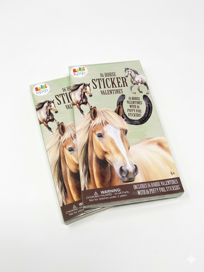 Lolli & Pip Sticker Horse 16 ct 2 Pack