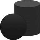 Haull 50 Pcs Billiard Pool Table Leg Shims 3" Diameter Rubber Pool Table Leveler kit Shims Foot Pads(Round,0.06 Inch Thick)