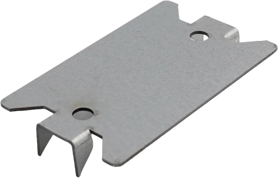 Nail Plates for Wood Studs 150Pcs Steel Nail Guards Electrical Pointed Nails Guards with Nail Holes Anti-Nail Protector Plate 6" X 1.5" for Wood Studs