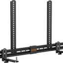ELIVED Soundbar Mount Under TV, Sound Bar TV Mounting Bracket with 6.5" Holders Swivel to fit Various Soundbar with/Without Holes, 17.7" Vertical Bracket, 15 Lbs, YD5011 (Medium)