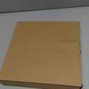 Cuspin Vintage Gold Picture Frame 6x6 Round Frame, Rattan Textured Hand-Crafted Resin Photo Frame with Glass Front, 6 inch Circle Frame for Tabletop Display & Wall Hanging, Retro Design Home Decor