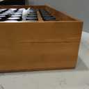 Mifoci 60 Jars Bamboo Spice Rack Organizer, Wall Mounted or Countertop