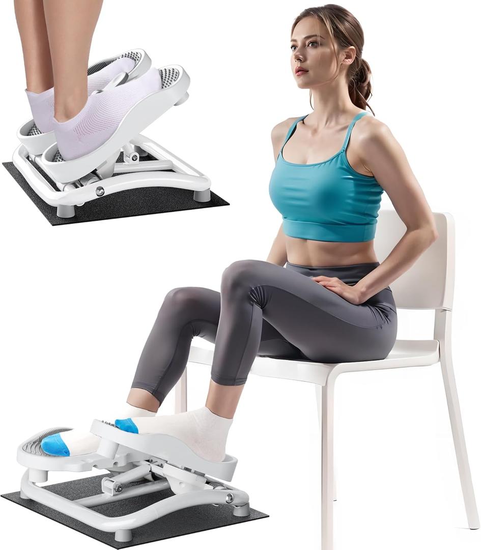 Calf Stretcher - Slant Board Stretching for Plantar Fasciitis & Achilles Tendonitis, Feet Mobility,Under Desk Stepper Leg Exerciser with Foot Massage for Exercise& Physical Therapy