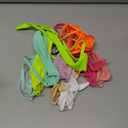 Mbotnee G-Strings Micro Thongs for Women Tiny Panties Low Rise T-back Underwear (10 Packs-multicolors 3)