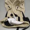 Momcozy Baby Carrier - Ergonomic, Cozy and Lightweight Carrier for 7-45lbs, Effortless to Put On, Ideal for Hands-Free Parenting, Enhanced Lumbar Support, Purehug for Infant to Toddler, Khaki