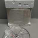 PoKat 23" Modern Ceramic Table Lamp Set of 2 for Living Room White Desk Lamps for Bedroom Farmhouse Bedside Nightstand Lamp House Warming Gifts New Home Decor End Table Lamps Gifts for Women Mom Beige