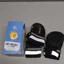 QUMY Dog Shoes for Large Dogs, Medium Dog Boots & Paw Protectors for Winter Snowy Day, Summer Hot Pavement, Water-Resistant in Rainy Weather, Outdoor Walking, Indoor Hardfloors Skid-Resistant Sole (Size 5: 2.4''x2.8''(W*L) (Pack of 4))