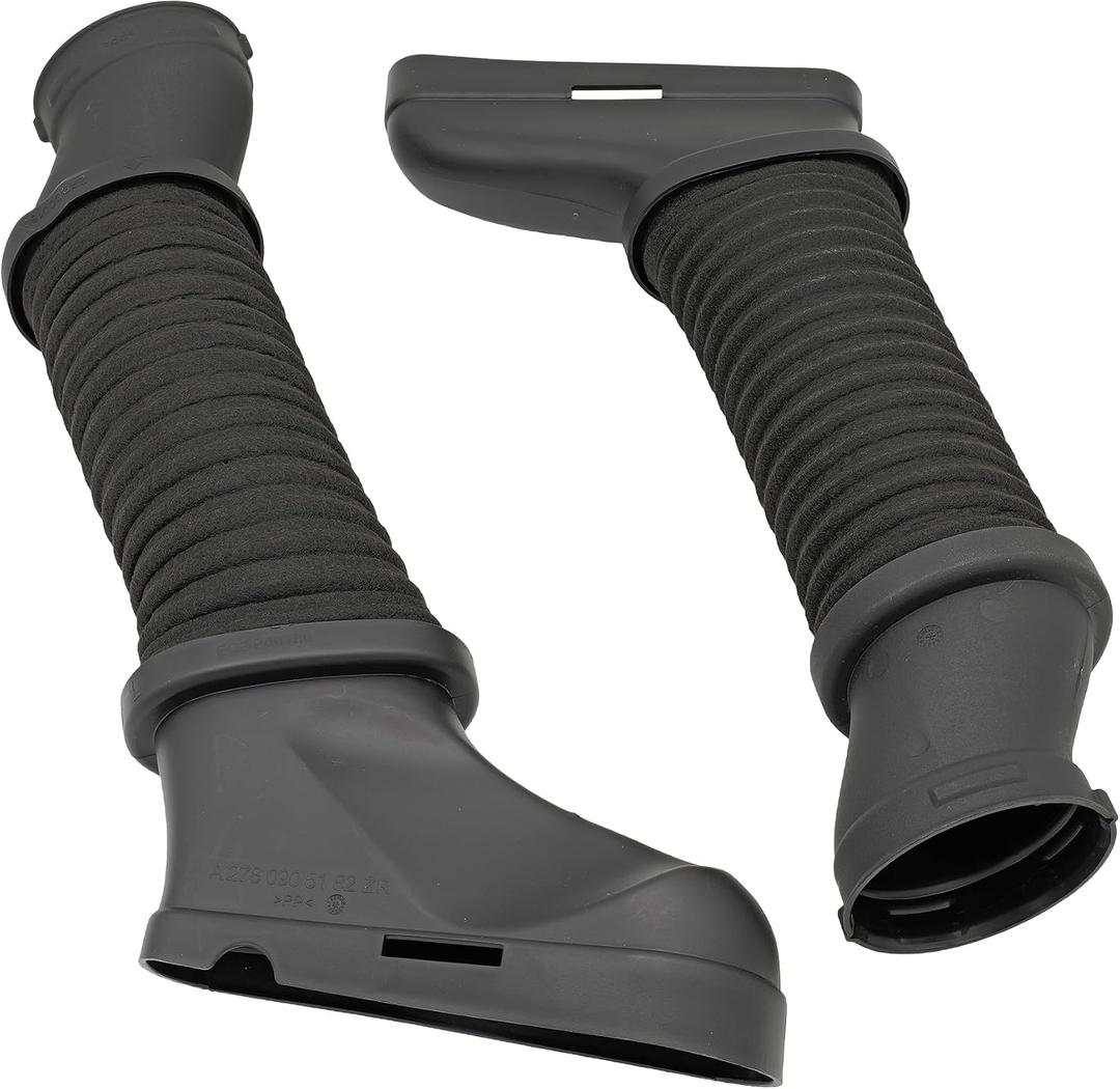 NOVAPARTS Pair Left & Right Air Cleaner Intake Duct Hose 2780905182 2780902082 for Mercedes-Benz CLS550 E550, CLS63 E63 AMG S LH & RH Replaces # 278-090-51-82 278-090-20-82