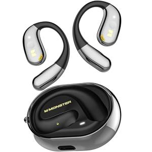 Monster Open Ear AC360, Wireless Bluetooth Rotary Earphone, with Lanyard, Upgraded Bluetooth 6.0, Touch Control, 24h Long Battery Life, IPX5 Waterproof,Long-Lasting Wear Without Fatigue