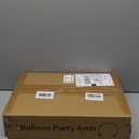 Wedding Arch Round Backdrop Stand White Metal Circle Backdrop Stand Circle Balloon Arch Stand Frame for Birthday Party Bridal Shower Anniversary Ceremony Candy Tables Celebration in 2.2x2.6m (7.2X8.5FT)