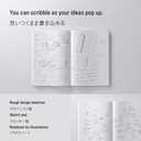 Nitoms S4146 STALOGY Notebook, 1/2 Ear Notebook, A5, Solid Color, Yellow