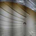 Tropical Palm Leaf RGB Ceiling Fans with Lights 46, Brown Flush Mount Ceiling Fan with Light and Remote, 3CCT Dimmable LED&&Side RGB Light, Reversible 6 Speeds, Quite Low Profile Ceiling Fan Party