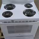 GE 30 in. 4 Burner Element Free-Standing Electric Range in White
