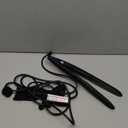 Bio Ionic 10X Styling Iron, Hair Straightener with 1" Sonic Vibrating Plates, Flat Iron with Ion Generating Mineral Complex, Versatile Syler for Wavy & Straight Hairstyles, 2025 Newer Version (Black)