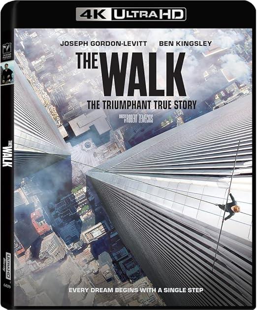 The Walk 4K UHD + Digital Insert Blu ray