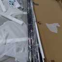 Frameless Pivot Shower Door 33-34" W x 72" H, Pivot Swing Shower Glass Door with 1/4"(6mm) Clear Tempered Glass Shower Door, Easy to Clean Bathroom Shower Door, Matte Black