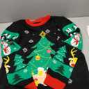 Ugly Christmas Sweater Women Graphic Printed Pullover Chunky Sweaters Cute Christmas Sweaters for Women Holiday, Size XL