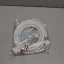 Portable Washing Machine Drain Hose, Universal Discharge Water Pipe with Quick Connect Fittings, Replacement Drain Extension Kit, Compatible with Most Compact Washers (3M 9.84FT)
