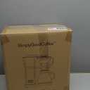 SimplyGoodCoffee Coffee Maker / Coffee Machine. 8 Cup Automatic Drip Pour Over Coffee Brewer. Easy To Use, Gold Cup Standard. Black/Stainless Steel