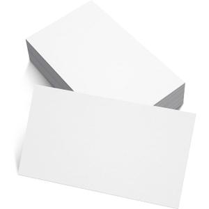 100 Sheets Cardstock 2.5x3.5 Thick Paper - Blank Heavy Weight 350gsm Cover Card Stock for Paper Craft, DIY Thank You, Greeting, Note, RSVP, Index Cards - Draw, Write, Paint (2.5x3.5 Inches)