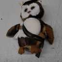 Bearington Wisdom Class of 2025 Graduation Plush Owl Stuffed Animal, Black Cap with Diploma & Sash, 8.5 Inch