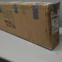 Wnutrees 43" Farmhouse Solid Wood Console Tables, Rustic Hallway Table, Solid Firwood Sofa Table for Entryway, Living Room, Easy Assembly, Natural