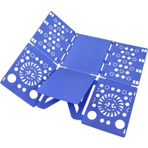 BoxLegend V3 Shirt Folding Board T Shirts Clothes Folder Durable Plastic Laundry Folders Folding Boards, Blue