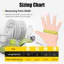 Rubber cleaning gloves 3 or 6 Pairs for Household,Reuseable dishwashing gloves for Kitchen.