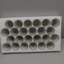 24 Pcs Votive Candle Holders, Clear Glass Candle Holders Bulk for Table Centerpiece, Tea Lights Candle Holders for Wedding Shower, Party and Home Decor