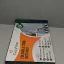 Foldable Stone Bath Mats for Bathroom, Super Absorbent Diatomaceous Earth Bath Mats, Quick Drying Non Slip Mat, 23.6 x 15.5 Inch Folding Grey Bath Stone Mat, Easy Storage and Compact.